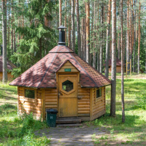 Беседка-барбекю