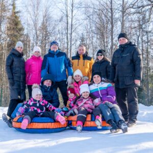 Зимняя горка